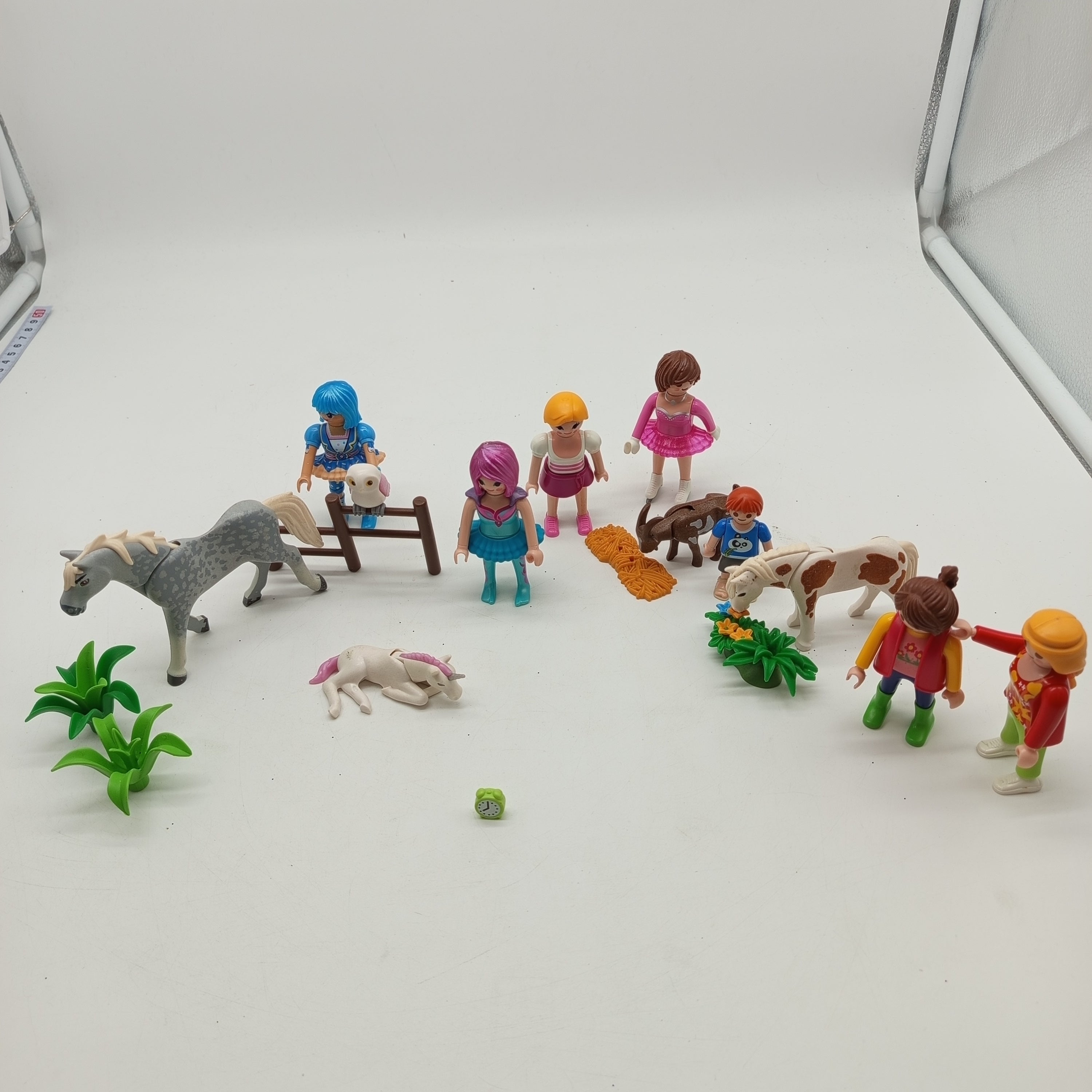 Playmobil Konvolut – 11 Figuren, Tiere & Zubehör, gut